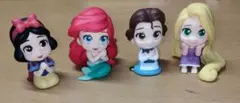 まちぼうけ　ディズニープリンセス　ラプンツェル、アリエル、ベル、白雪姫