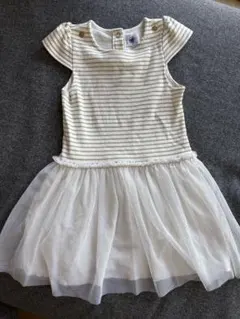 値下げプチバトー　ワンピース　4ans