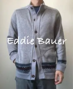 【Eddie Bauer】Cardigan /XS グレー カーディガン