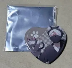 忍たま乱太郎　ナンジャタウン　ハート缶バッジ　雑渡昆奈門