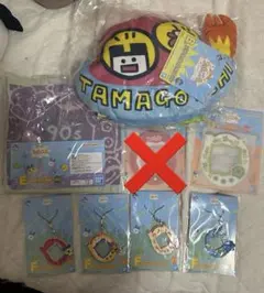 たまごっち 一番くじ　ブランケット　カードホルダー　ラバーチャーム　ハンドタオル