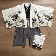 袴ロンパース・靴下セット
