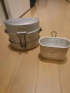 チェコ軍放出品 アルミ製 メスキット メスティン 3点セット - メルカリ