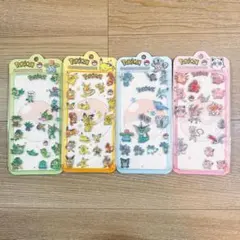 ポケモン ボンボンドロップシール4枚セット