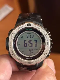 【美品】説明書箱付CASIO PROTREK PRW-3100-1JF 電波