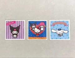 サンリオ　エンスカイ　シールコレクション　クロミ　シナモロール　キティ　3枚