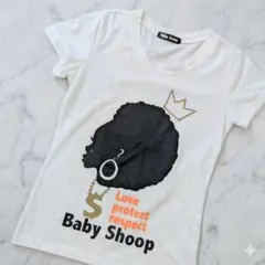 Baby Shoop 半袖Tシャツ ホワイト　レディースFサイズのサムネイル