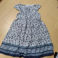 any FAM キッズ 半袖ワンピース 花柄 140cmのサムネイル