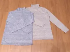 【未使用】長袖タートルネック 2色セット Lサイズ ハニーズ