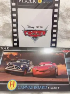 PIXAR ピクサー くじ カーズ キャンバスボード カードセット
