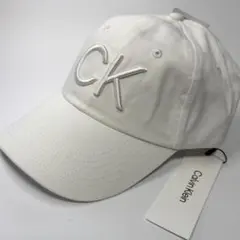カルバンクライン キャップ 帽子 CK ロゴ メンズ レディース 白