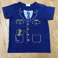 JUNK STORE パイロット柄 Tシャツ 90cmのサムネイル