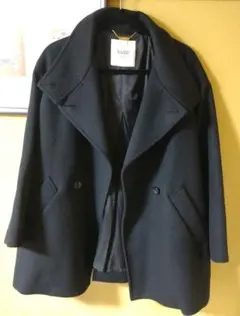 ジャーナルスタンダード⭐︎ノーカラー⭐︎ショート丈コート⭐︎ブラック JOURNAL STANDARD｜ジャーナルスタンダードのノーカラーコート通販