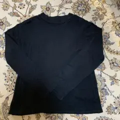 コムサイズム　カットソー　ブラック　レディース