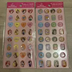✴︎ディズニープリンセス✴︎ストーンシール　２枚セット
