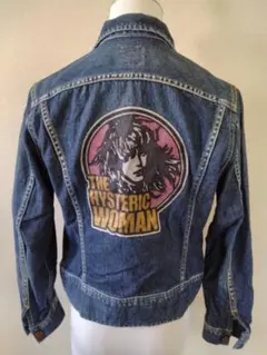 レアHYSTERIC デニムジャケット ヒスガール HYSTERIC GLAMOUR ROCKERS デニムジャケット（М）ブルー - メルカリ