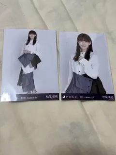 乃木坂46 香川 私服 アシンメトリー　生写真 松尾美佑 セミコン