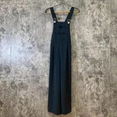 ✨HUDSON HONEY✨しまむら♡サロペット♡ダークネイビー♡着回し抜群(M