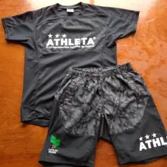ATHLETA サッカーウェア 160 黒