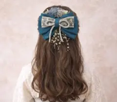 ꕤ୭354大正リボン成人式 結婚式 卒業式 七五三 発表会 リボン 振袖 袴୭ꕤ