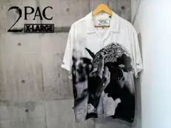 X-LARGE × 2PAC TUPAC フォト オープンカラーシャツXL 希少のサムネイル