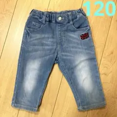 WASK ブルーデニム　ハーフパンツ 120