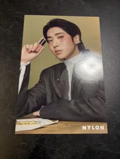 NARS ポストカード　NYLON HAN Stray Kids