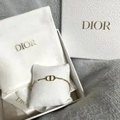 DIOR ブレスレット ロゴ パール ゴールド 箱・リボン・保存袋付き 正規品