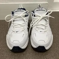 NIKE AIR MONARCH スニーカー ホワイト ネイビー