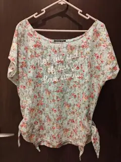 INGNI 花柄 レース 半袖 Tシャツ Mサイズのサムネイル