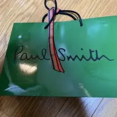 Paul Smith ショップ袋 緑と青。