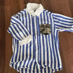 グローバルワーク　ストライプシャツ