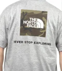 【新品】ノースフェイス Tシャツ S 半袖 グレー NT32437