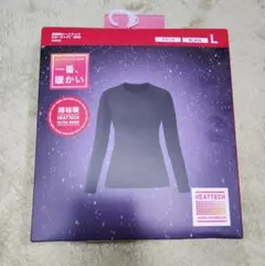 UNIQLO 超極暖ヒートテッククルーネックT WOMEN L