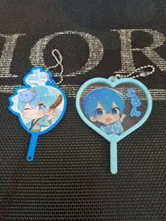 すとぷり　ころん　うちわキーホルダー　うちわ　キーホルダー