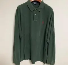 Polo by Ralph Laurenラルフローレン長袖ポロシャツ グリーン