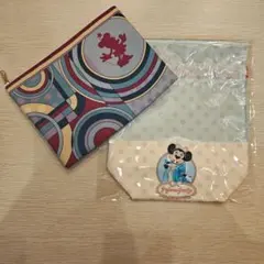 ディズニー アンバサダーホテル　ミニー　ポーチセット