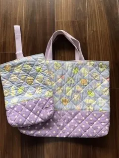 キルティングバッグセット　すみっこぐらし