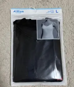 UNIQLO エアリズム　キャミソール　ブラックL