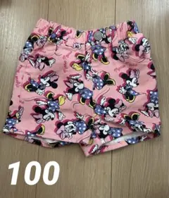 しまむら　リトシー　ミニーマウス 半ズボン 100cm ピンク