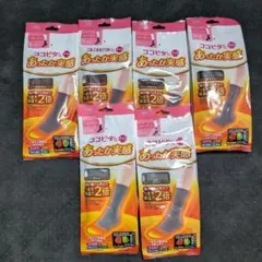 あったか実感 ソックス 6足セット 23-25cm　ココピタ