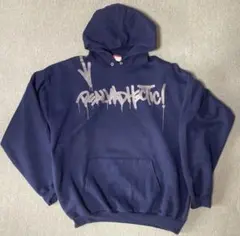 00S HECTIC ヘクティク タギングパーカー チャンピオンボディ 紺XL