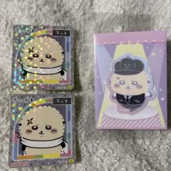 ちいかわ　ダイカットステッカー　ラッコ1枚　丸美屋シール2枚セット　新品未使用