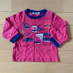 familiar 長袖Tシャツ 80 電車