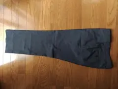 ★【ブラック】ビジネススラックス１★ウエスト伸縮