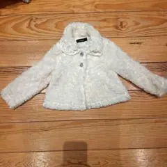 110㎝　DOLLY ホワイトファーコート