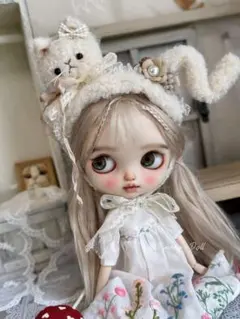 ▷Neo Blythe/カップケーキ/ブライスアウトフィットハンドメイド