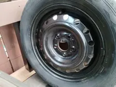 スズキDA17V エブリィ ジョイン ターボ 純正ブラックスチールホイール