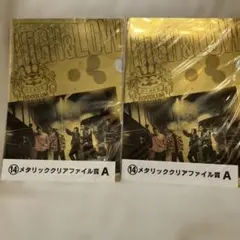 HIGH&LOW くじ　メタリッククリアファイル賞 A 2枚セット
