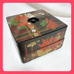 SEKAIMEN - 漆器 重箱 赤地 金色模様 約25cm